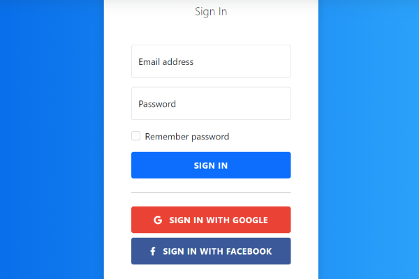 21+ 个最佳免费登录页面引导模板 17 Bootstrap Login Form