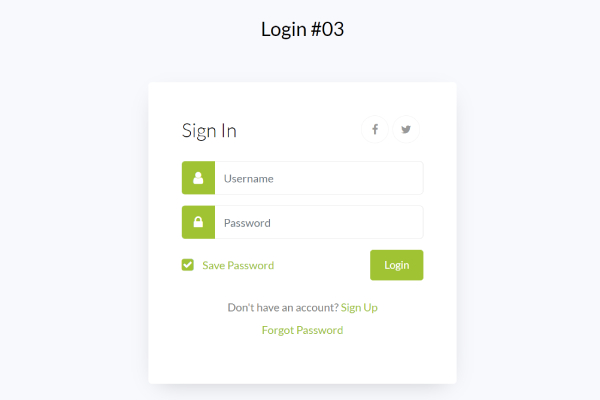 21+ 个最佳免费登录页面引导模板 23 Login 03