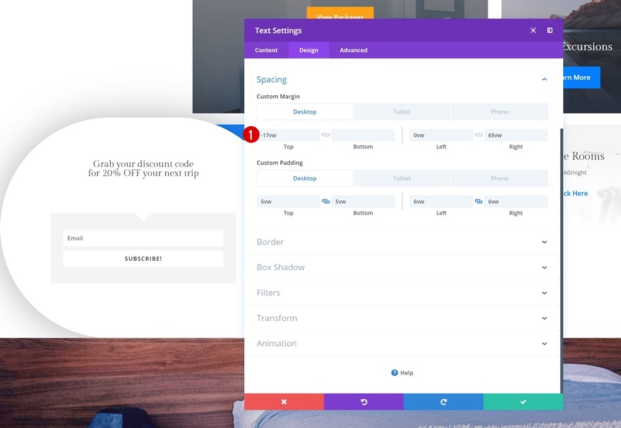 ventanas emergentes de esquina de contenido bloqueado