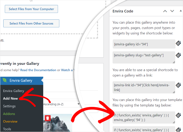 aggiungi-galleria-wordpress-templates-files - IsItWP - Rilevatore di temi WordPress gratuito add gallery wordpress templates files