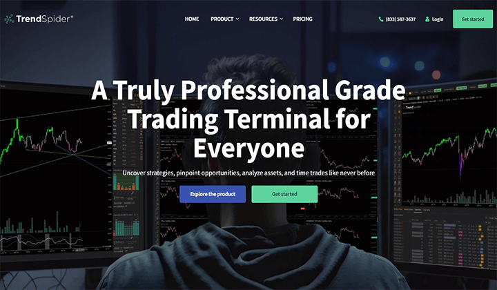6 cei mai buni boți de tranzacționare cu acțiuni AI pentru a vă crește rentabilitatea 2024 1 TrendSpider is one of the best AI Stock Trading Bots available.