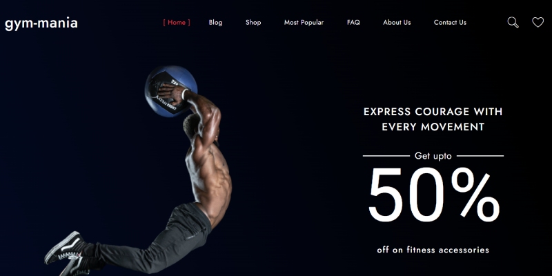 WordPress 2를 위한 최고의 영양사 웹사이트 테마 및 템플릿 15개 gym mania – Just another ThemeHunk WP Themes site