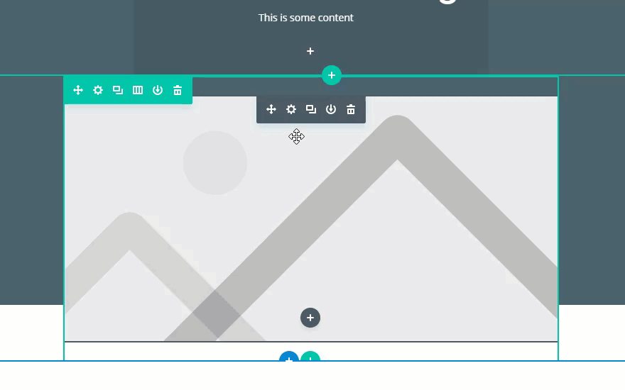 posicionar imágenes en Divi