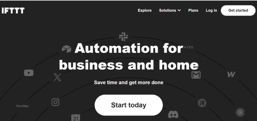 6+ beste kostenlose Zapier-Alternativen zum Ausprobieren im Jahr 2024 3 IFTTT Automate business home