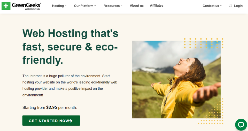 Greengeeks — alternatywy dla DreamHost