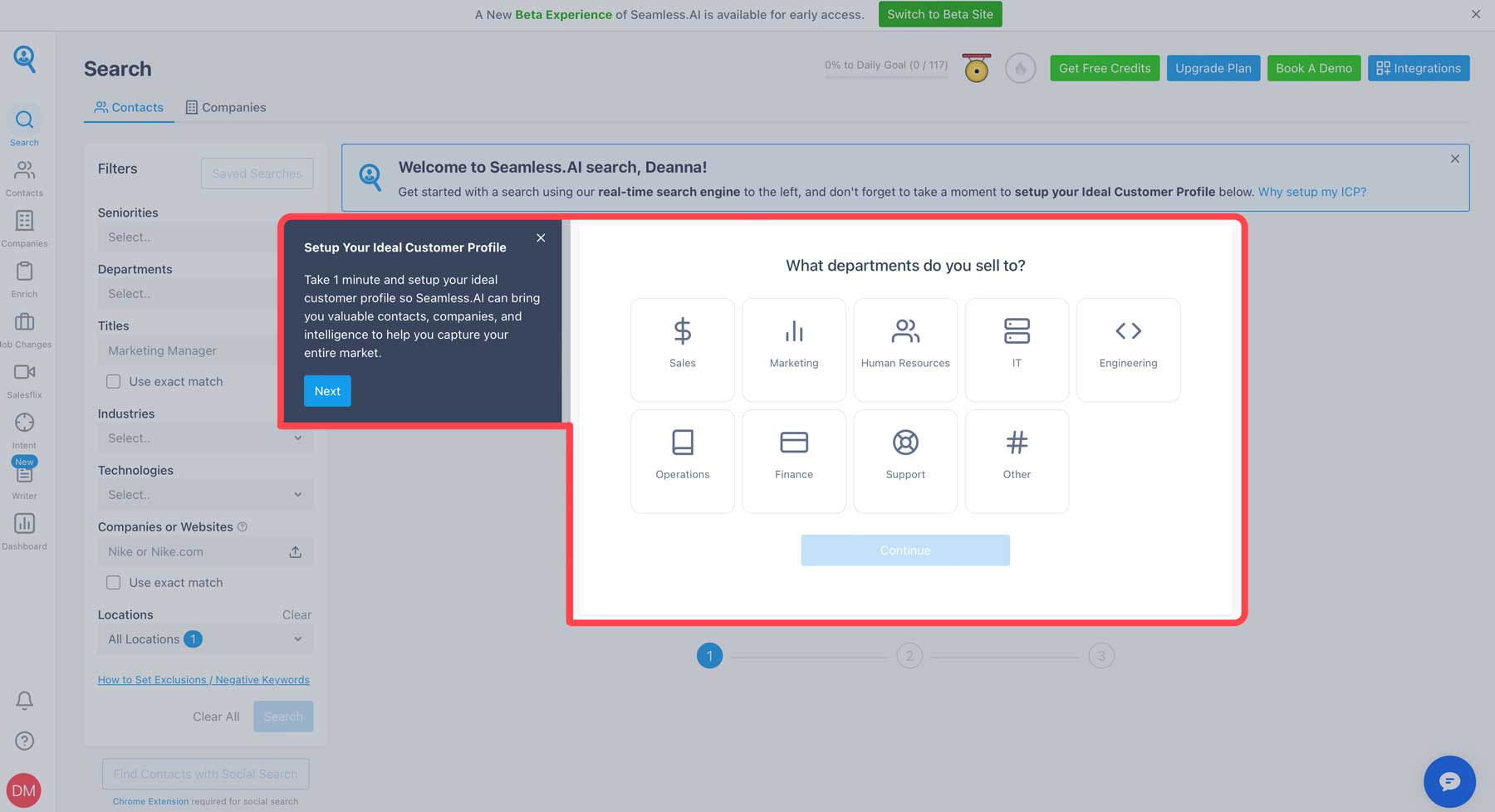 Nahtloser KI-Setup-Assistent