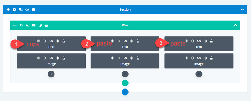 efekt przewijania divi w dół