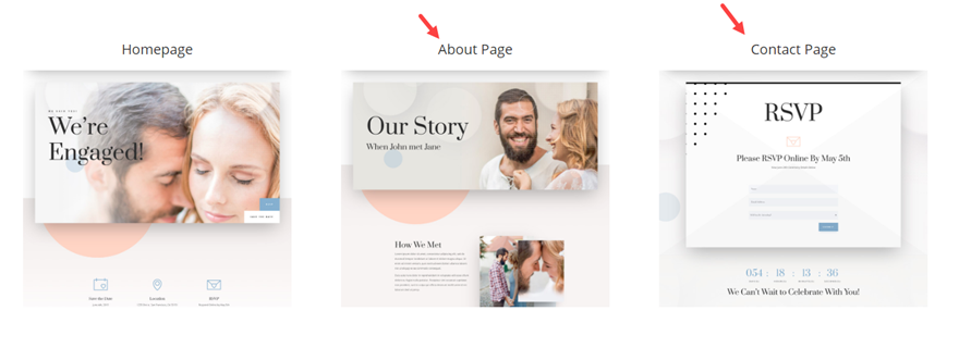 efekt przewijania divi w dół