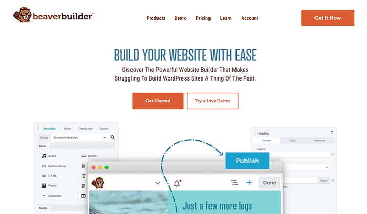 6+ 构建 WordPress 网站的最佳 Elementor 替代方案 6 beaverbuilder 54