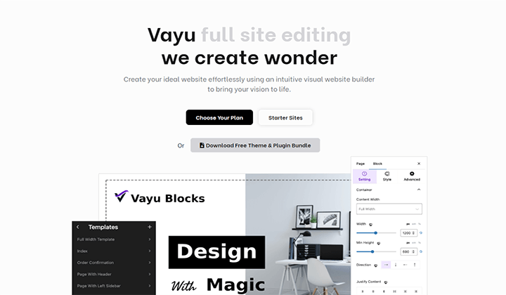 6+ 构建 WordPress 网站的 Elementor 最佳替代方案 2 vayu blocks 24