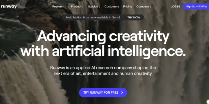 8+ Alat Pembuat Video AI Gratis Terbaik di tahun 2024 3 Runway Advancing creativity with artificial intelligence