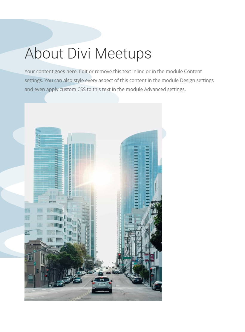 latar belakang pembagi bagian divi