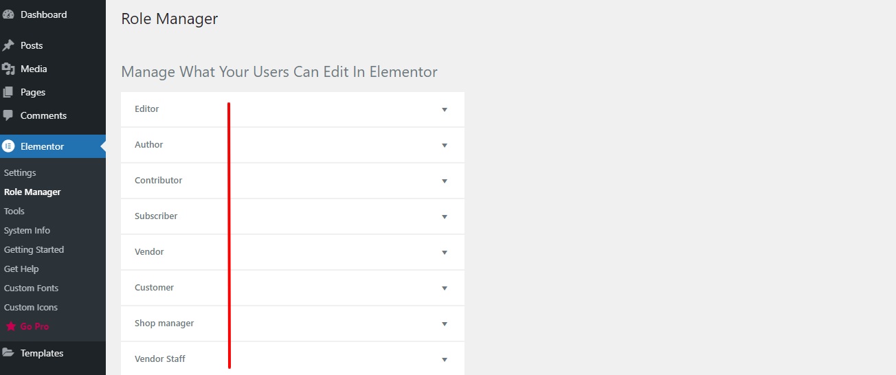 您從未想過可以在 WordPress 7 中使用 Elementor 做的 10 件事 Elementor role manager