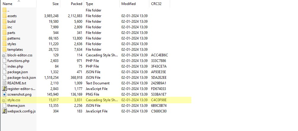 Cara Memperbaiki Kesalahan "style.css tidak ditemukan" pada tahun 2024 3 Style css file