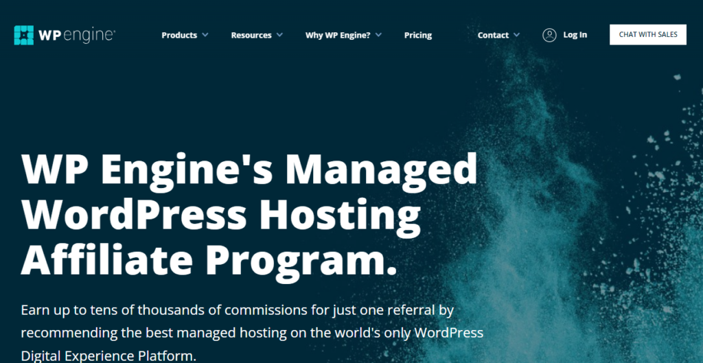 Program de afiliere WP Engine