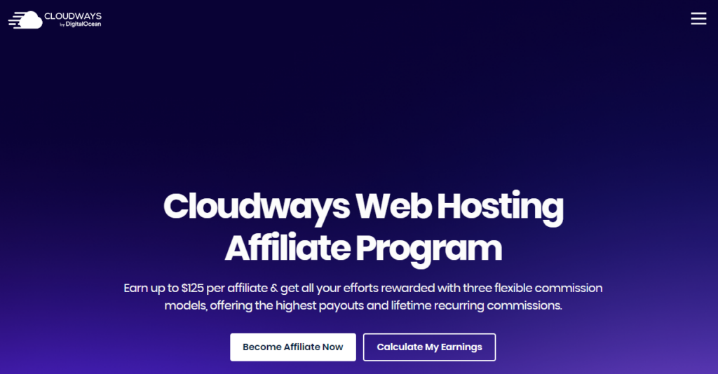 Programma di affiliazione Cloudways