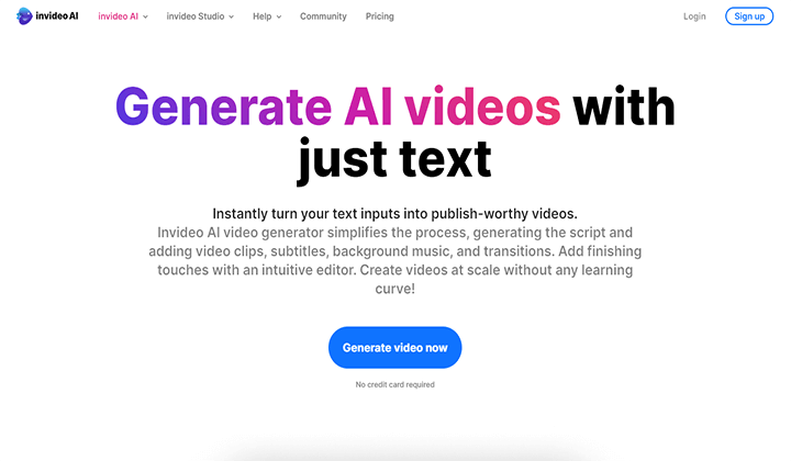 6+ beste Text-zu-Video-KI-Generatoren zum Erstellen ansprechender Videos 8 invideo 152