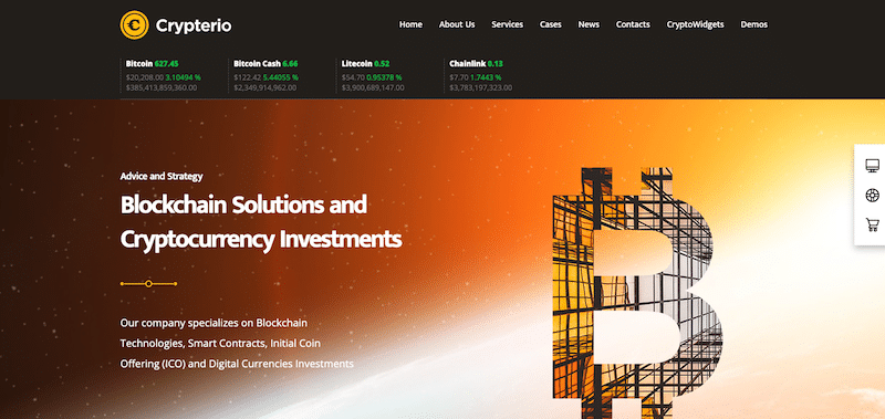 Tema Bitcoin, NFT dan ICO - Sumber: Crypterio