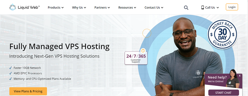 استضافة LiquidWeb WordPress VPS