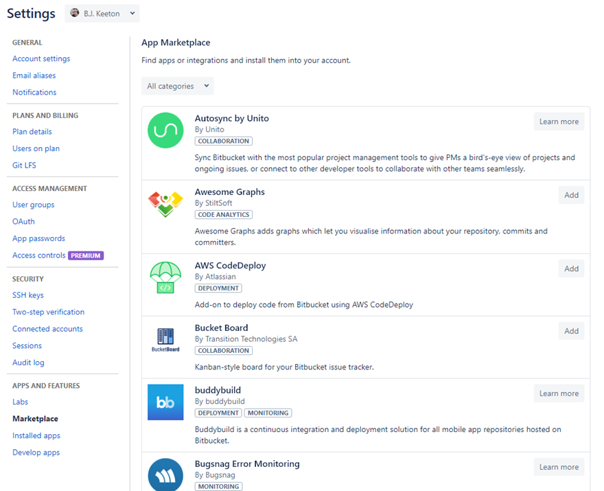 GitHub contre Bitbucket