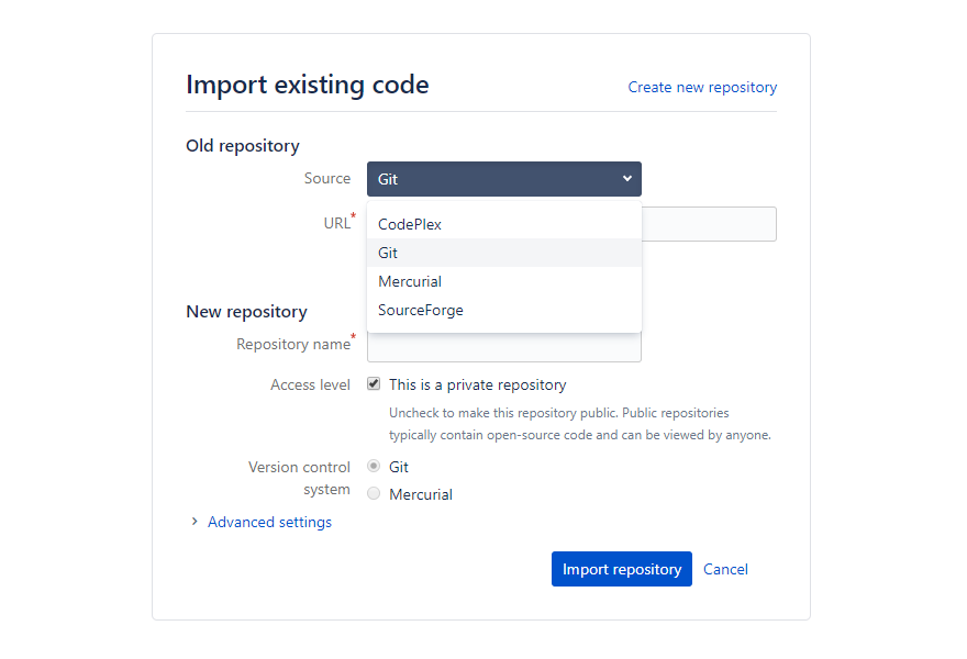 GitHub contre Bitbucket