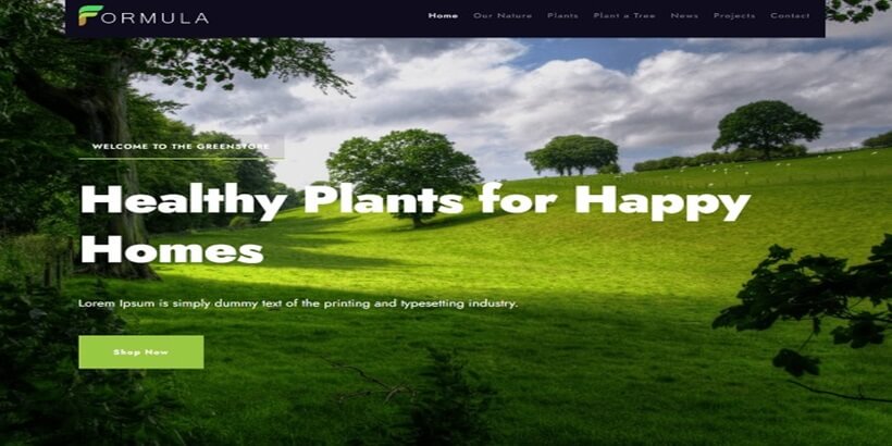 Nature-Formula-Top-Free-Green-Energy-موضوعات ووردبريس لمواقع الويب المستدامة