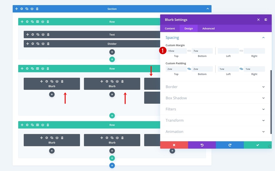 animations superposées