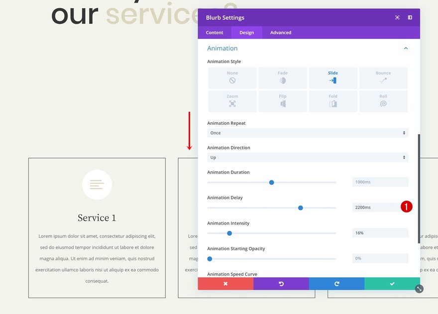 animations superposées