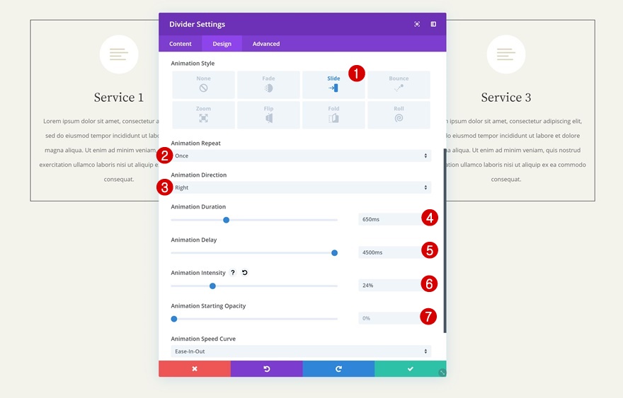 animations superposées