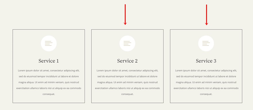 animations superposées