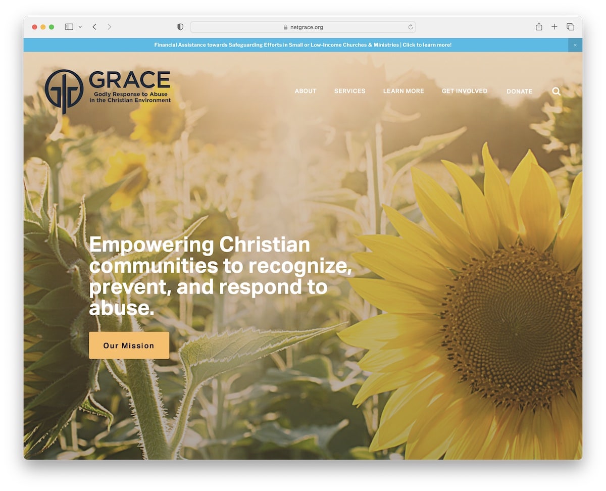 site-ul bisericii grace