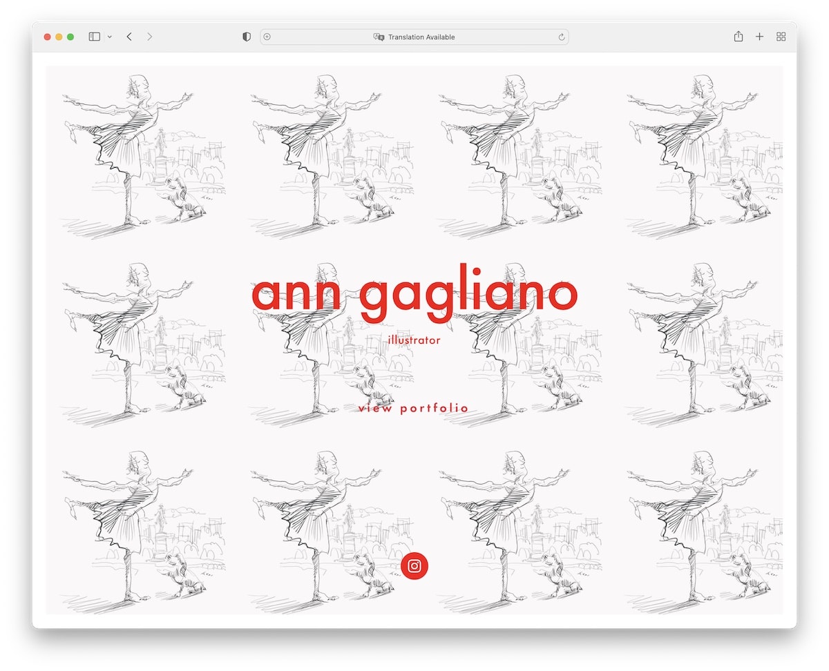 portfolio dell'illustratrice ann gagliano