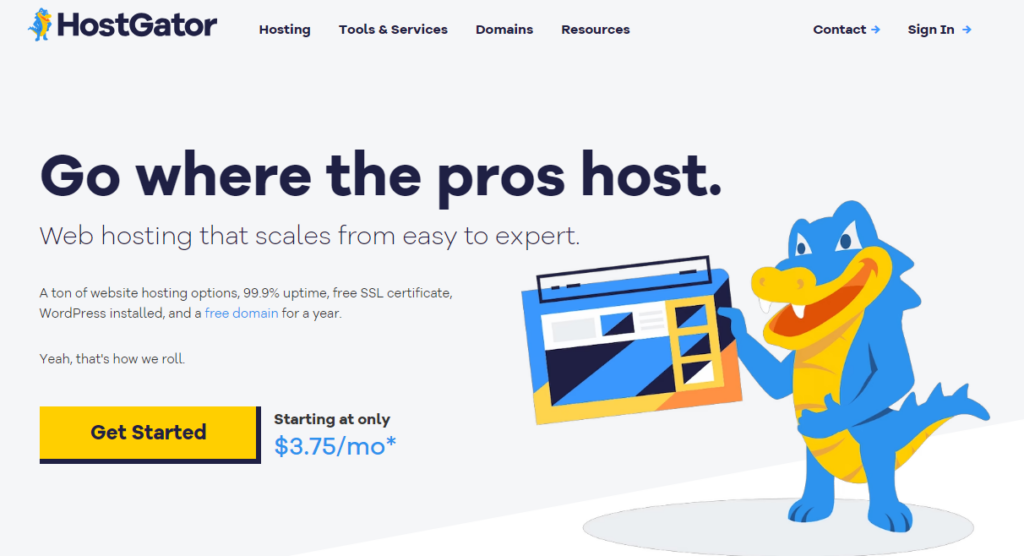 hostgator-godaddy-ทางเลือก