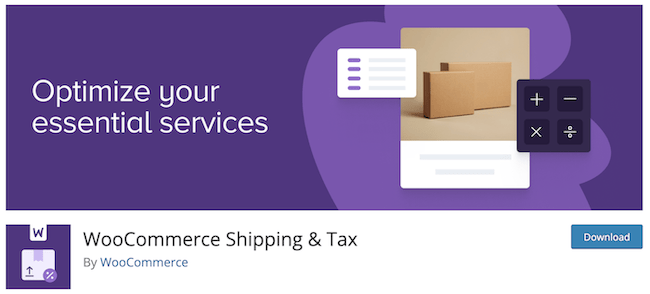 WooCommerce Shipping & Tax kostenloses WordPress-Plugin