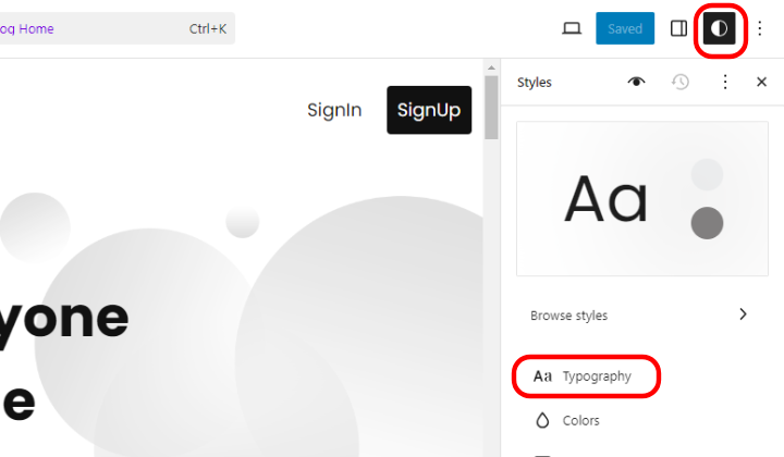 13 คุณสมบัติที่ดีที่สุดที่มาใน WordPress 6.5 พร้อมภาพหน้าจอ 2 Styles