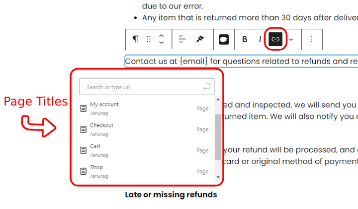 13 คุณสมบัติที่ดีที่สุดที่มาใน WordPress 6.5 พร้อมภาพหน้าจอ 10 Page Titles