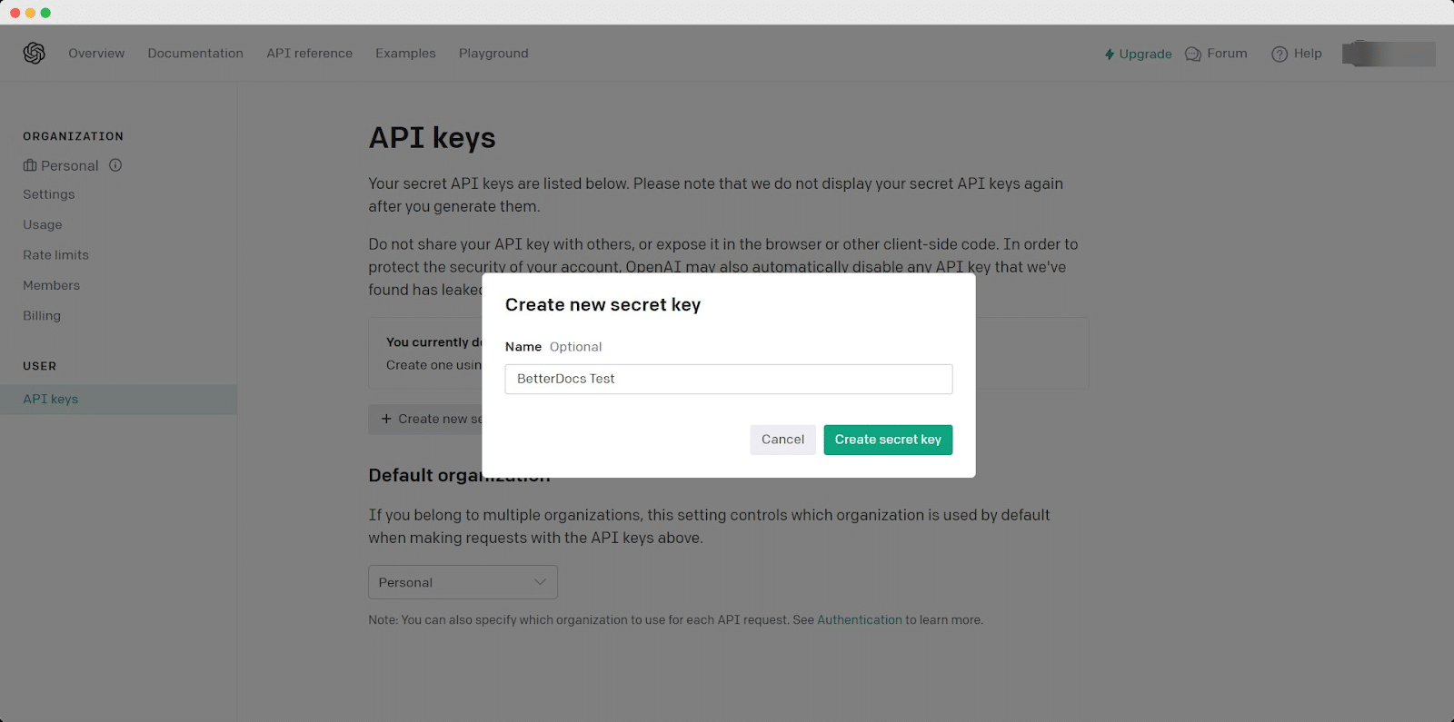 BetterDocs schreiben mit KI BetterDocs Write With AI