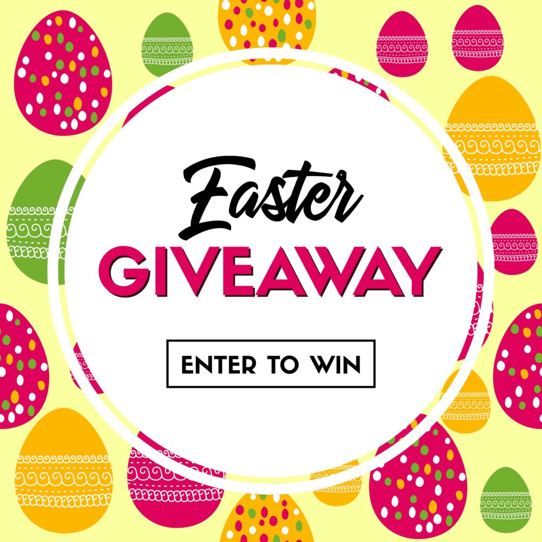 Easter giveaway entry graphic