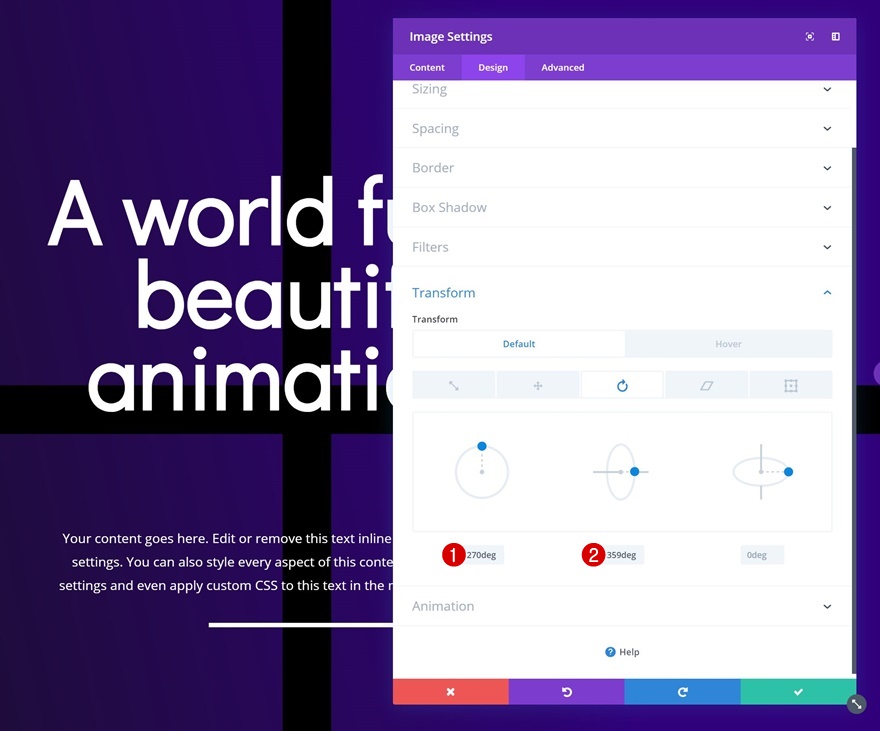 transformer des formes