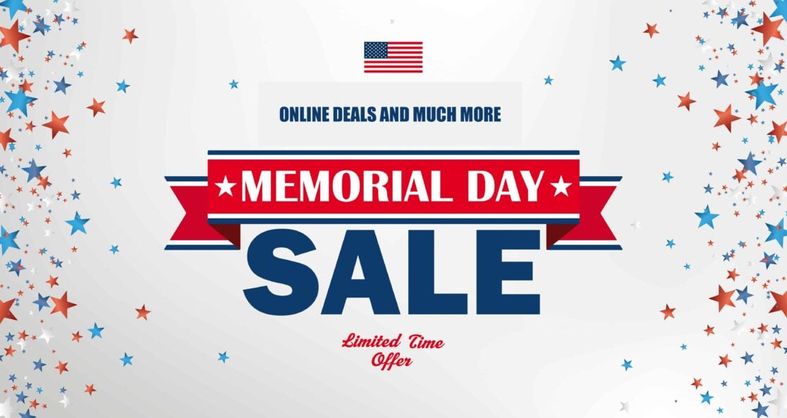 Sharing your Memorial Day sales information on social media