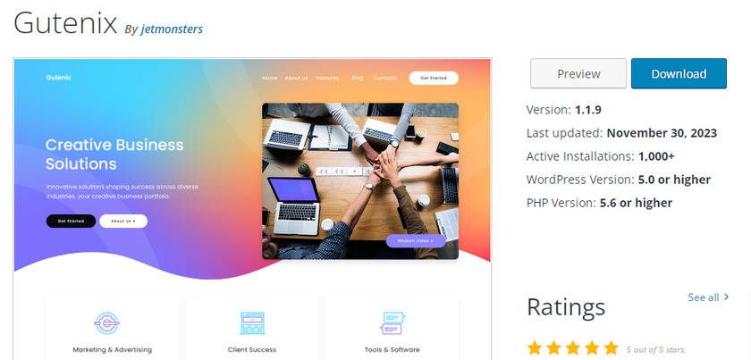 gutenix-creative-wordpress-theme