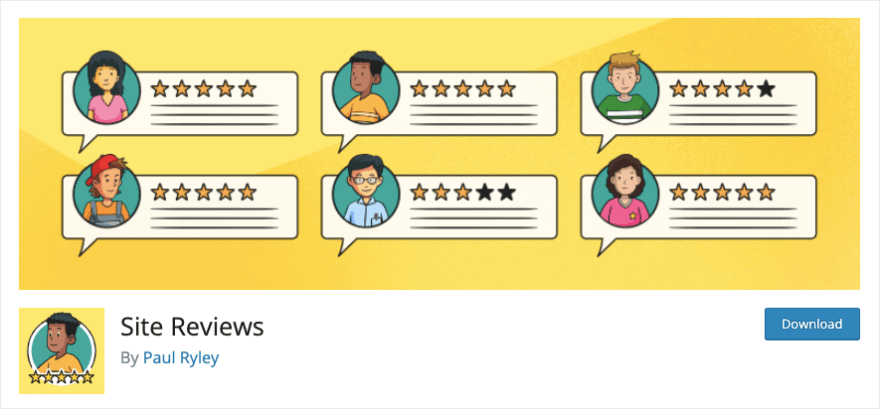 Complemento de testimonios de reseñas de sitios para WordPress