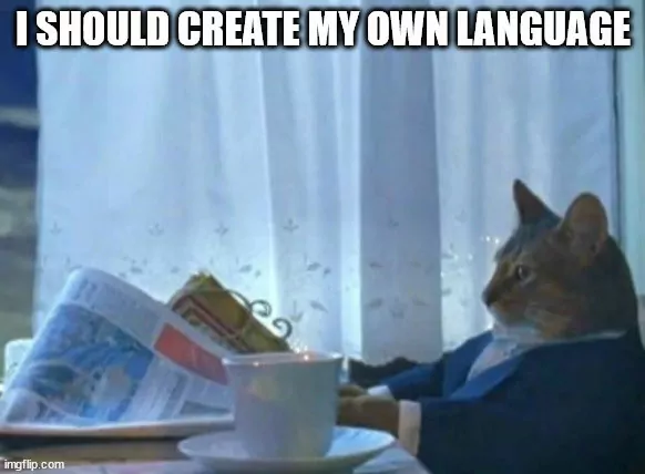 je devrais créer mon propre mème linguistique