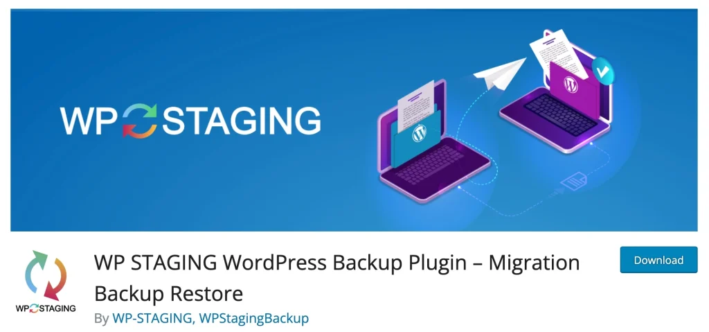 скриншот wpstaging-backup-plugin