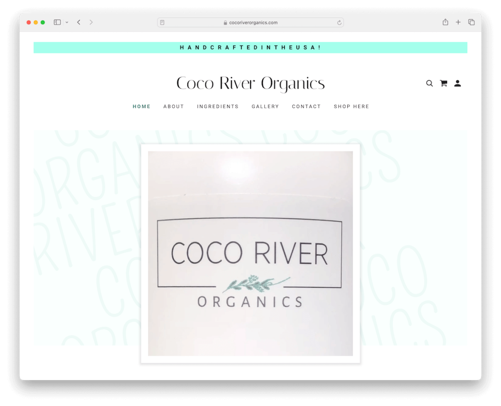 Органика кокосовой реки