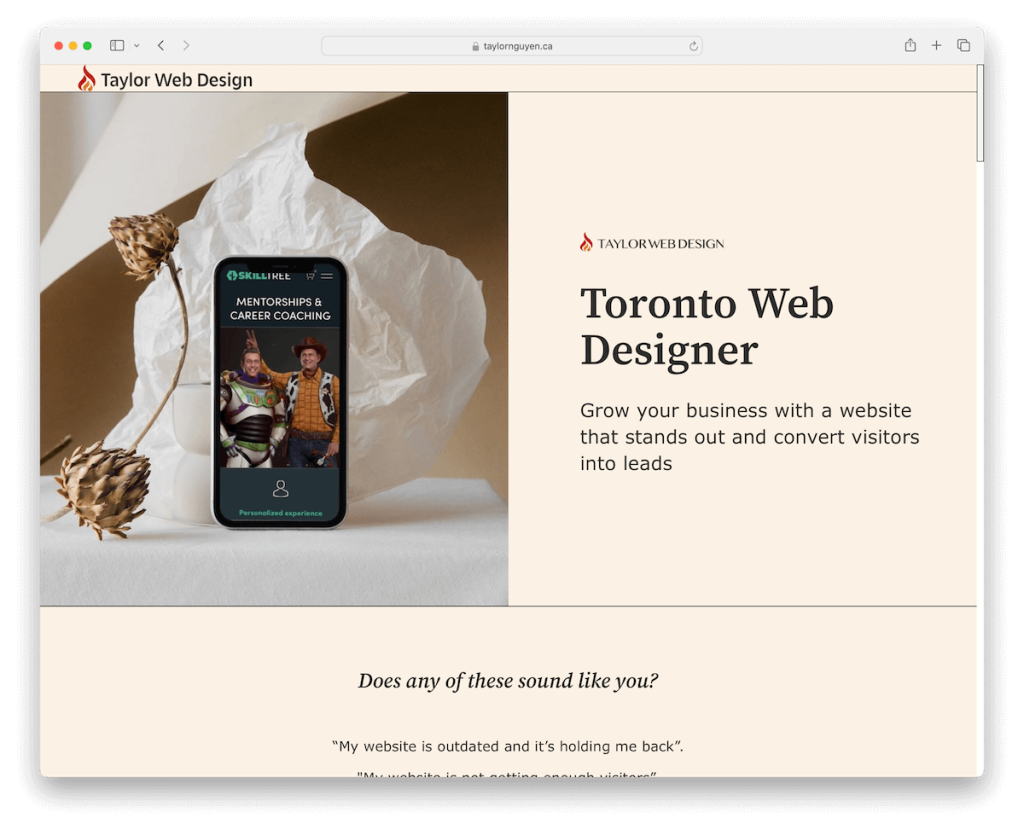 diseñador web de toronto