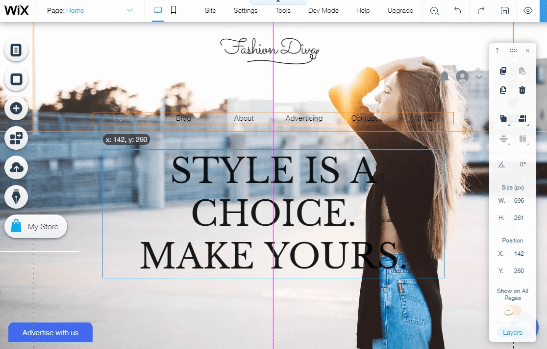 wix website design