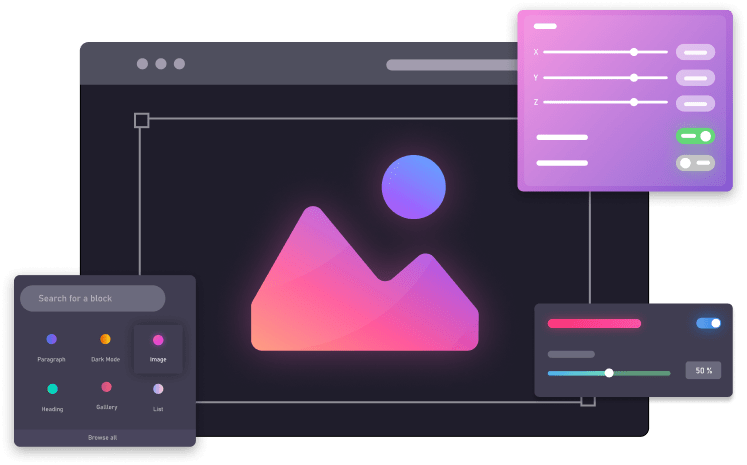 Optimizator de calitate a imaginii în modul Droit Dark