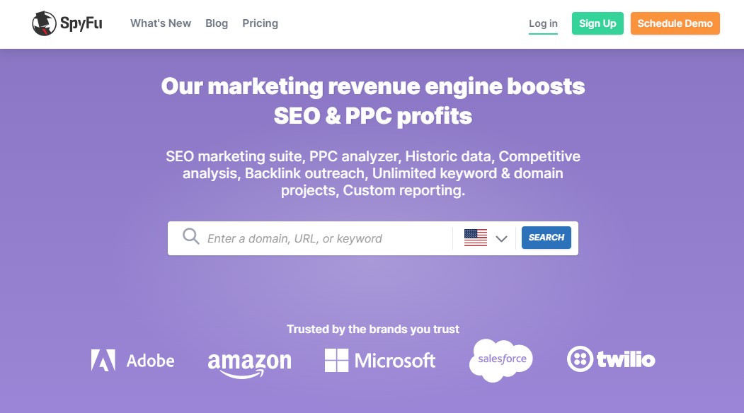 SpyFu: Alat Riset Pesaing untuk Google Ads & PPC