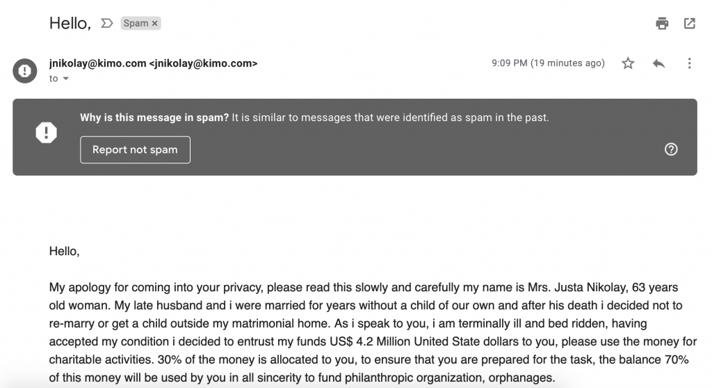 mots de spam à éviter dans le marketing par e-mail